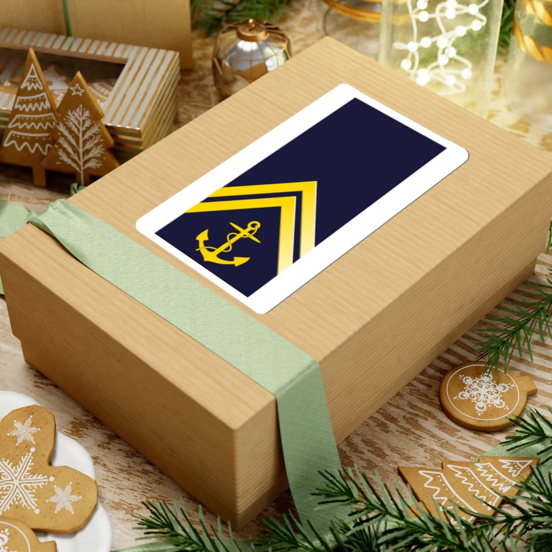 SWE Navy Kadett2 (Sweden) (Military Rank) STICKER Vinyl Kiss-Cut Decal - The Sticker Space