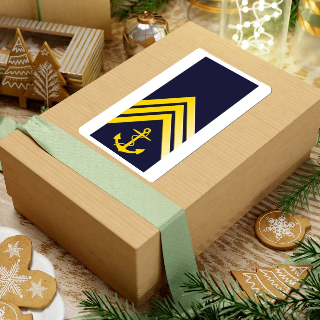 SWE Navy Kadett3 (Sweden) (Military Rank) STICKER Vinyl Kiss-Cut Decal - The Sticker Space