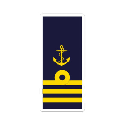 SWE Navy OR9joke (Sweden) (Military Rank) STICKER Vinyl Kiss-Cut Decal 6 Inch White - The Sticker Space