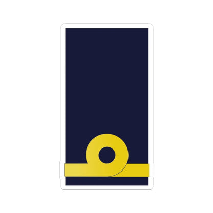 SWE NavyOF1a (Sweden) (Military Rank) STICKER Vinyl Kiss-Cut Decal 4 Inch White - The Sticker Space