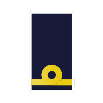 SWE NavyOF1a (Sweden) (Military Rank) STICKER Vinyl Kiss-Cut Decal 6 Inch White - The Sticker Space