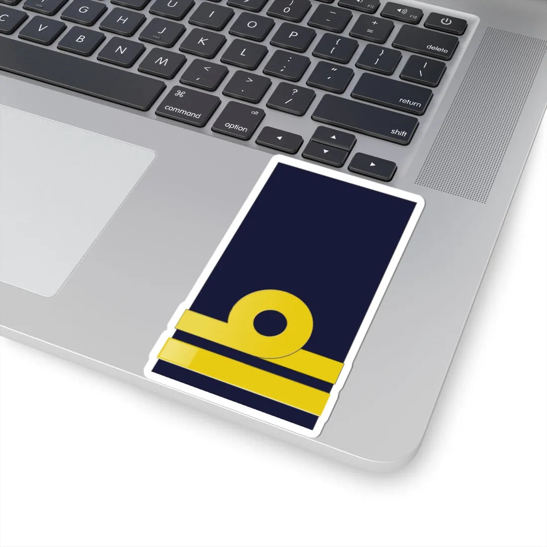 SWE NavyOF2 (Sweden) (Military Rank) STICKER Vinyl Kiss-Cut Decal - The Sticker Space