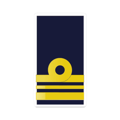 SWE NavyOF3 (Sweden) (Military Rank) STICKER Vinyl Kiss-Cut Decal 2 Inch White - The Sticker Space