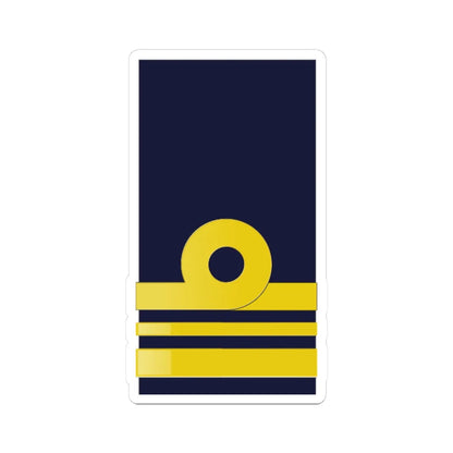 SWE NavyOF3 (Sweden) (Military Rank) STICKER Vinyl Kiss-Cut Decal 3 Inch White - The Sticker Space