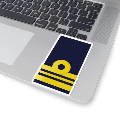 SWE NavyOF3 (Sweden) (Military Rank) STICKER Vinyl Kiss-Cut Decal - The Sticker Space