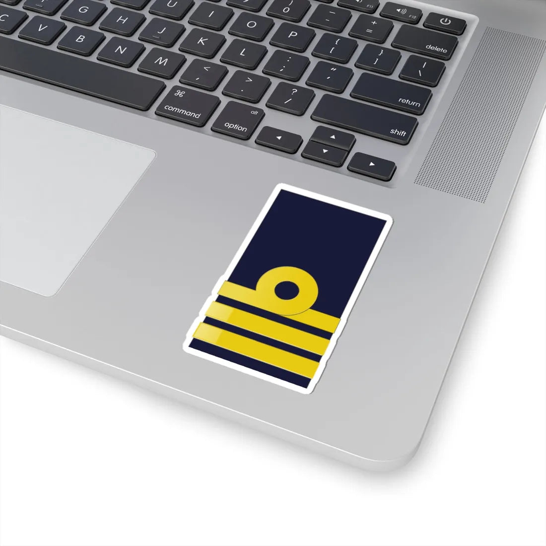 SWE NavyOF4 (Sweden) (Military Rank) STICKER Vinyl Kiss-Cut Decal - The Sticker Space