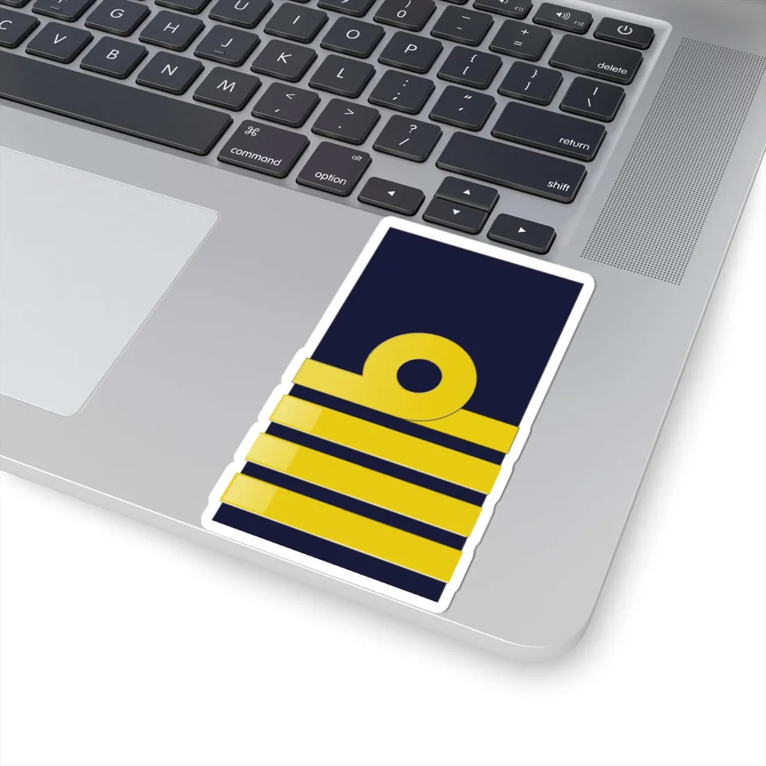 SWE NavyOF5 (Sweden) (Military Rank) STICKER Vinyl Kiss-Cut Decal - The Sticker Space