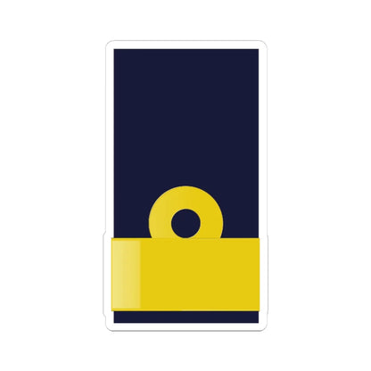 SWE NavyOF6 (Sweden) (Military Rank) STICKER Vinyl Kiss-Cut Decal 6 Inch White - The Sticker Space