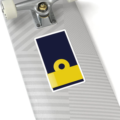 SWE NavyOF6 (Sweden) (Military Rank) STICKER Vinyl Kiss-Cut Decal - The Sticker Space