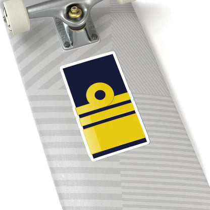 SWE NavyOF8 (Sweden) (Military Rank) STICKER Vinyl Kiss-Cut Decal - The Sticker Space