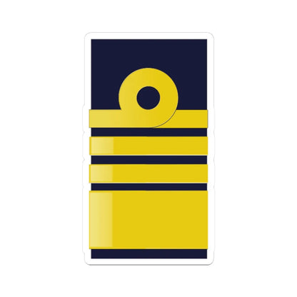 SWE NavyOF9 (Sweden) (Military Rank) STICKER Vinyl Kiss-Cut Decal 3 Inch White - The Sticker Space