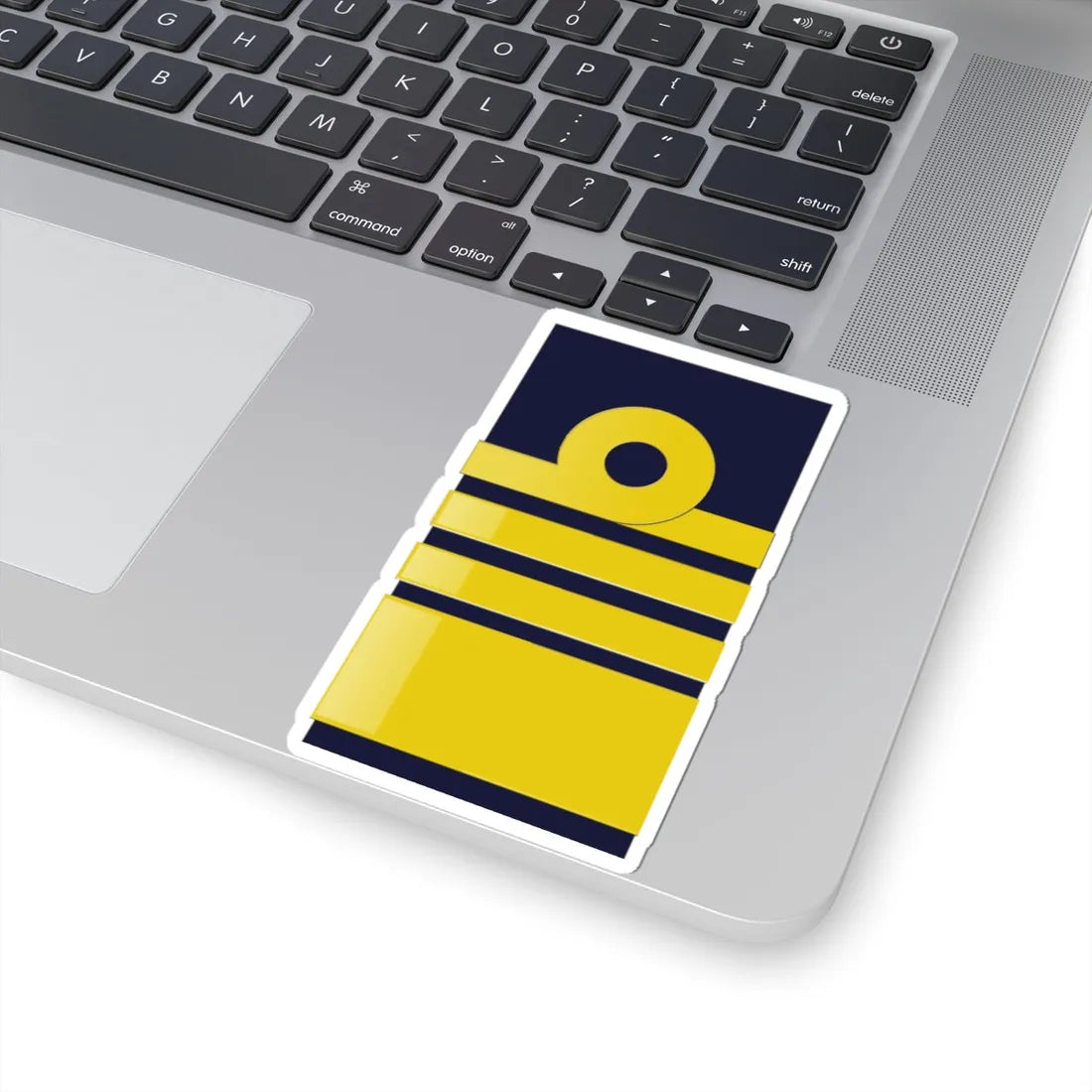 SWE NavyOF9 (Sweden) (Military Rank) STICKER Vinyl Kiss-Cut Decal - The Sticker Space