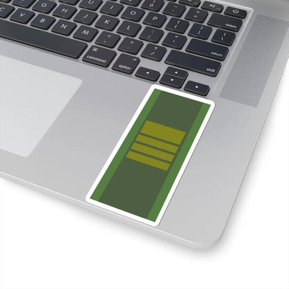 SWE Rustmästare (Sweden) (Military Rank) STICKER Vinyl Kiss-Cut Decal - The Sticker Space