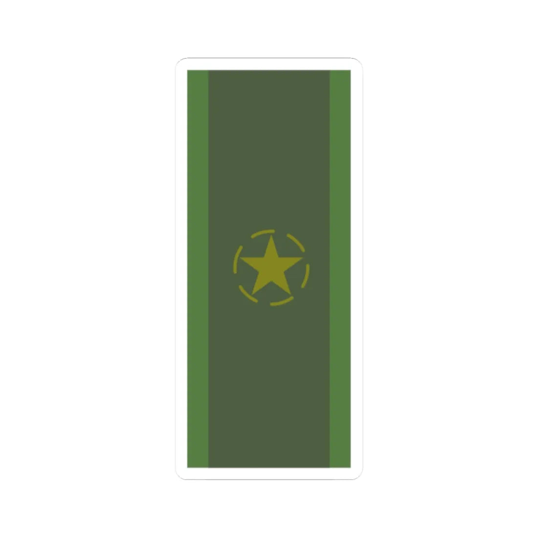 SWE Sergeant (Sweden) (Military Rank) STICKER Vinyl Kiss-Cut Decal 2 Inch White - The Sticker Space