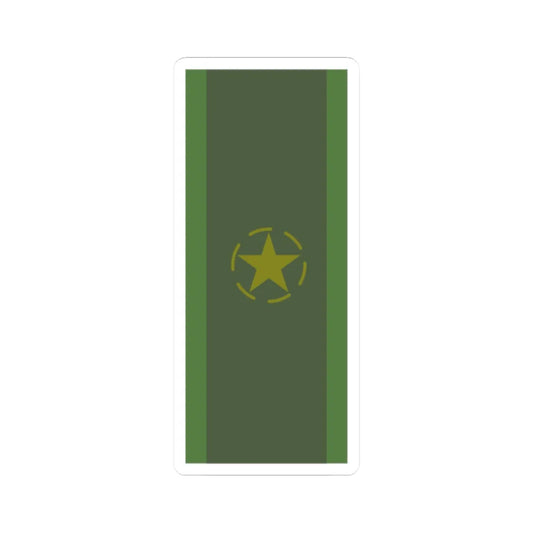 SWE Sergeant (Sweden) (Military Rank) STICKER Vinyl Kiss-Cut Decal 2 Inch White - The Sticker Space