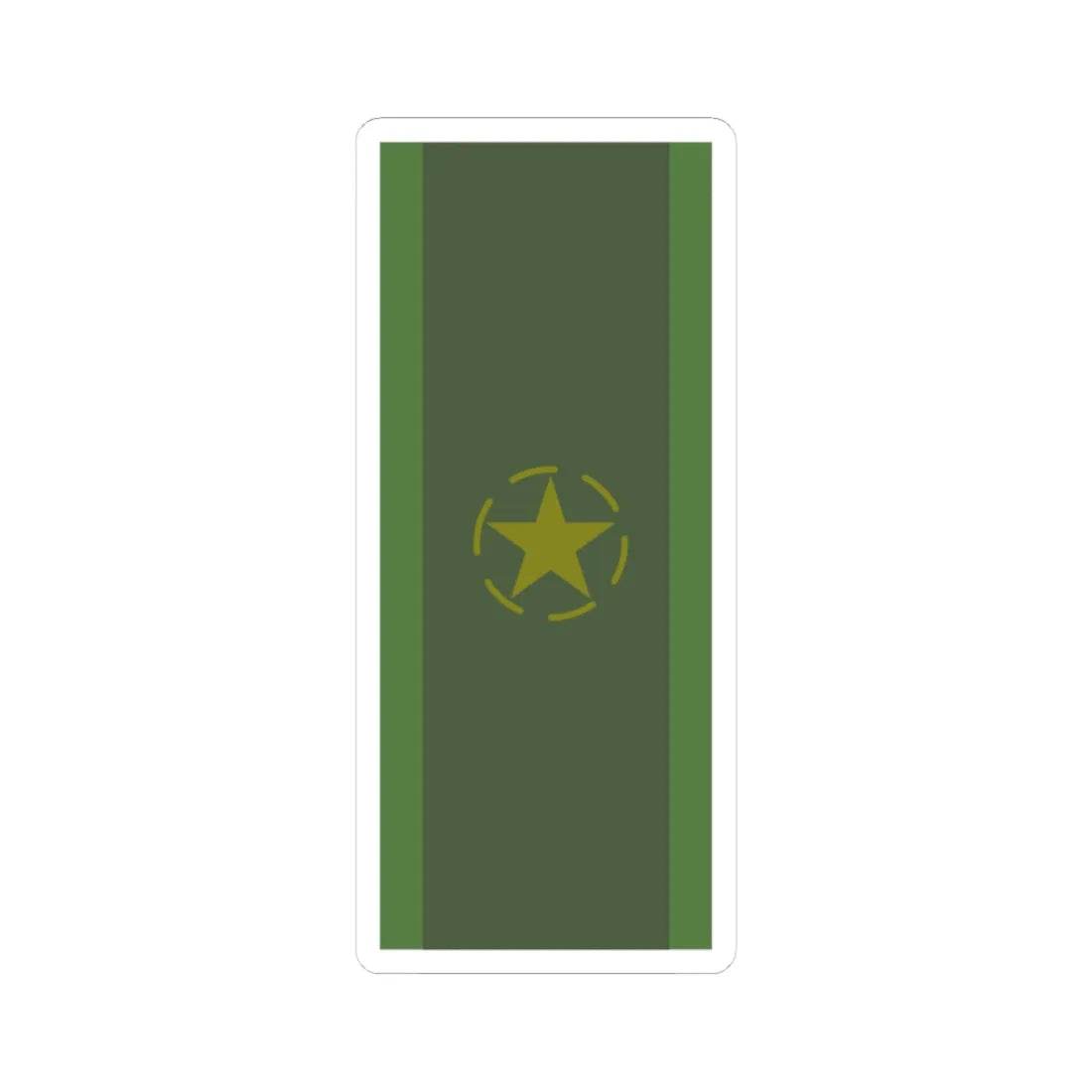 SWE Sergeant (Sweden) (Military Rank) STICKER Vinyl Kiss-Cut Decal 3 Inch White - The Sticker Space