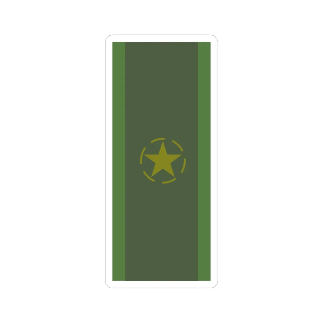 SWE Sergeant (Sweden) (Military Rank) STICKER Vinyl Kiss-Cut Decal 4 Inch White - The Sticker Space