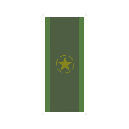 SWE Sergeant (Sweden) (Military Rank) STICKER Vinyl Kiss-Cut Decal 4 Inch White - The Sticker Space