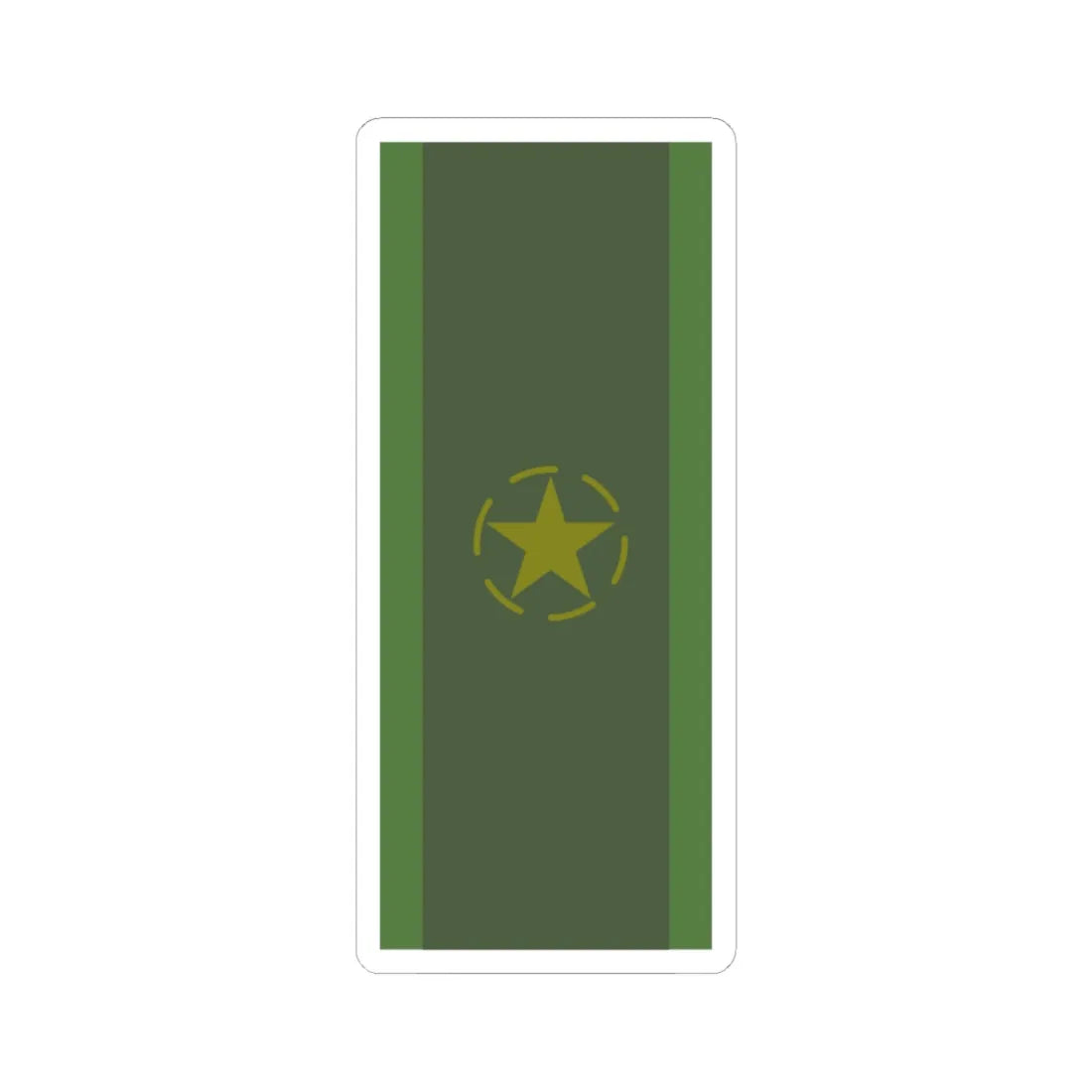 SWE Sergeant (Sweden) (Military Rank) STICKER Vinyl Kiss-Cut Decal 6 Inch White - The Sticker Space