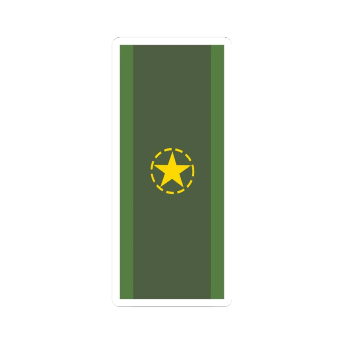 SWE Sergeant2 (Sweden) (Military Rank) STICKER Vinyl Kiss-Cut Decal 2 Inch White - The Sticker Space