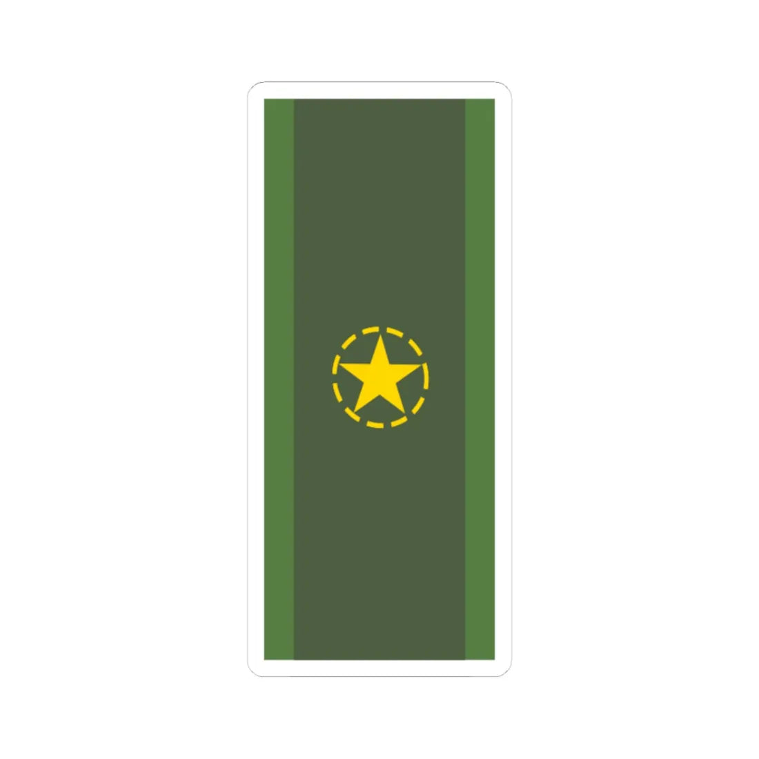 SWE Sergeant2 (Sweden) (Military Rank) STICKER Vinyl Kiss-Cut Decal 3 Inch White - The Sticker Space