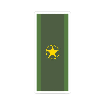 SWE Sergeant2 (Sweden) (Military Rank) STICKER Vinyl Kiss-Cut Decal 3 Inch White - The Sticker Space