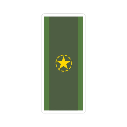 SWE Sergeant2 (Sweden) (Military Rank) STICKER Vinyl Kiss-Cut Decal 4 Inch White - The Sticker Space