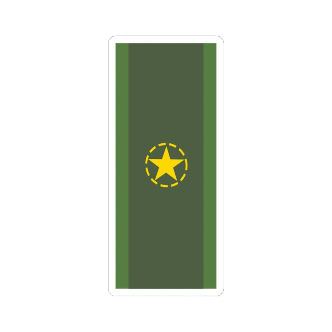 SWE Sergeant2 (Sweden) (Military Rank) STICKER Vinyl Kiss-Cut Decal - The Sticker Space