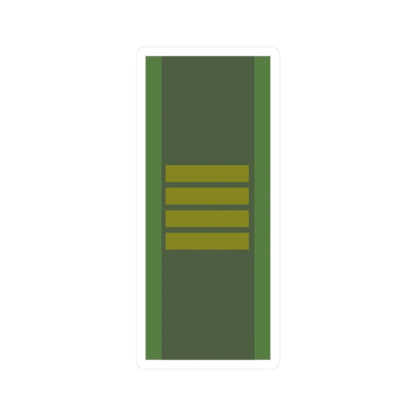 SWE Överfurir (Sweden) (Military Rank) STICKER Vinyl Kiss-Cut Decal 2 Inch White - The Sticker Space