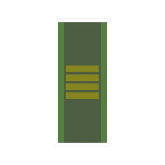 SWE Överfurir (Sweden) (Military Rank) STICKER Vinyl Kiss-Cut Decal 2 Inch White - The Sticker Space