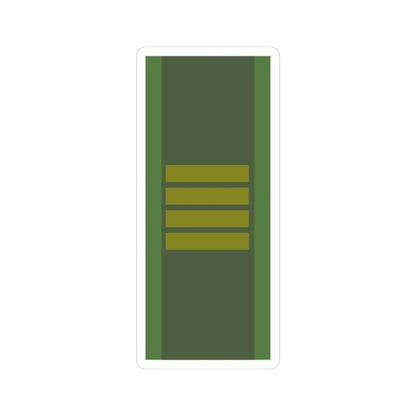 SWE Överfurir (Sweden) (Military Rank) STICKER Vinyl Kiss-Cut Decal 4 Inch White - The Sticker Space