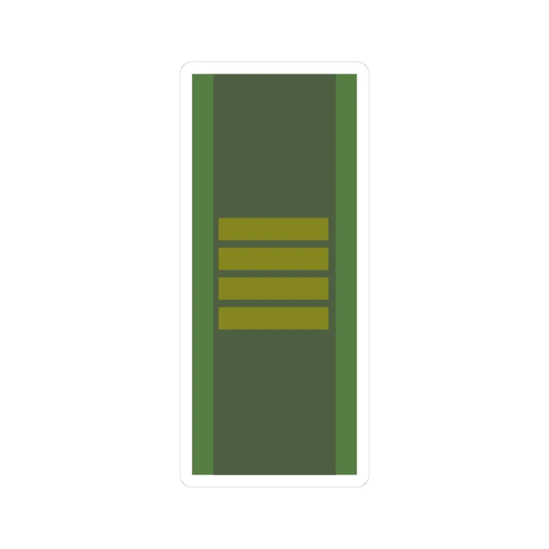 SWE Överfurir (Sweden) (Military Rank) STICKER Vinyl Kiss-Cut Decal - The Sticker Space