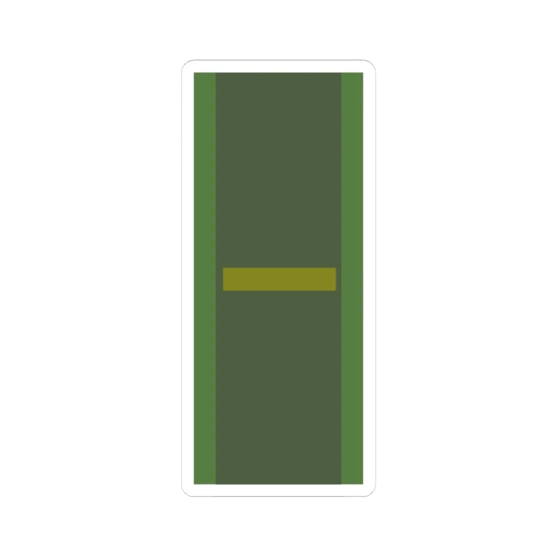 SWE Vicekorpral (Sweden) (Military Rank) STICKER Vinyl Kiss-Cut Decal 3 Inch White - The Sticker Space