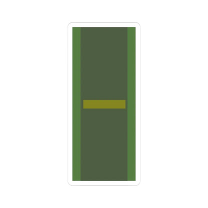 SWE Vicekorpral (Sweden) (Military Rank) STICKER Vinyl Kiss-Cut Decal 3 Inch White - The Sticker Space