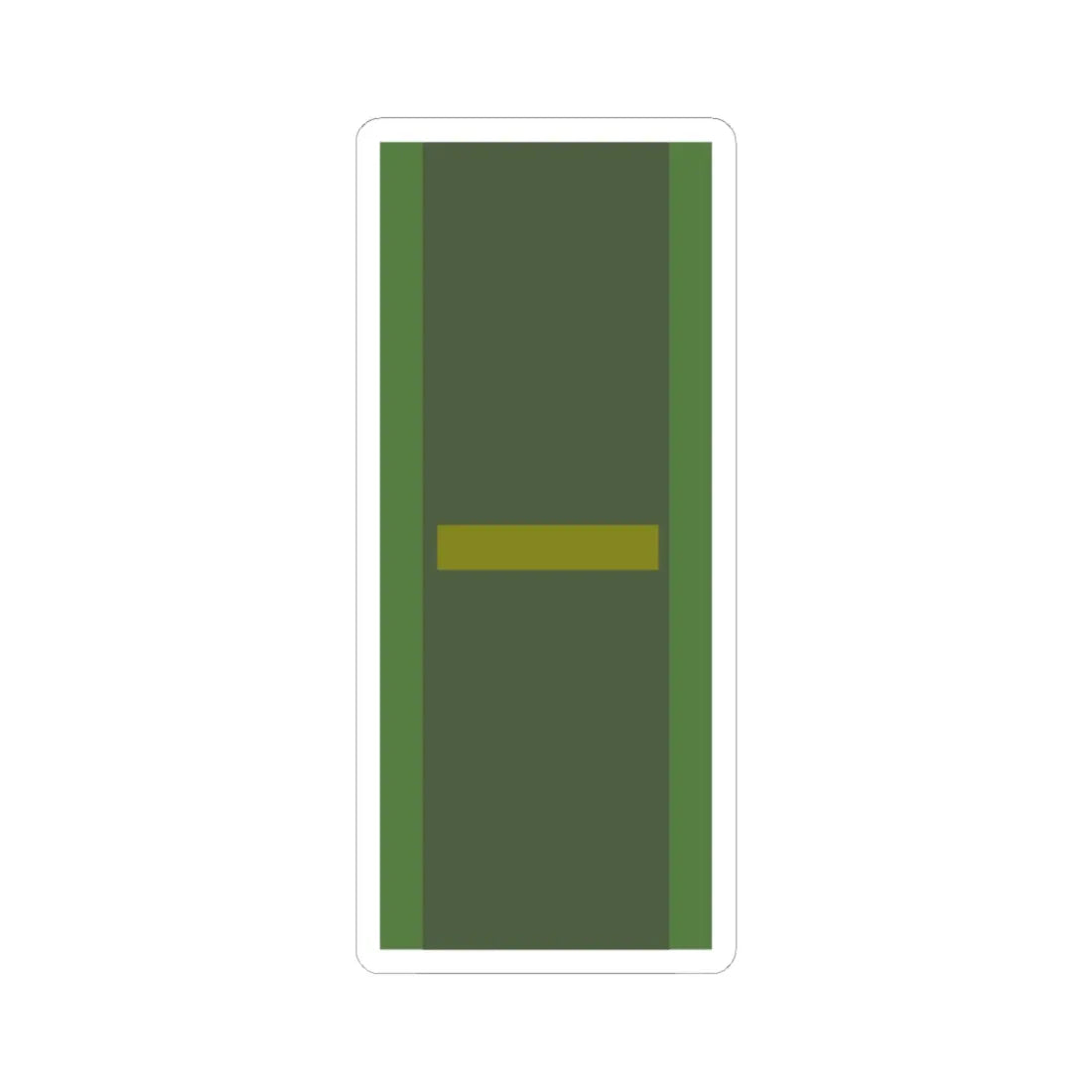 SWE Vicekorpral (Sweden) (Military Rank) STICKER Vinyl Kiss-Cut Decal 6 Inch White - The Sticker Space