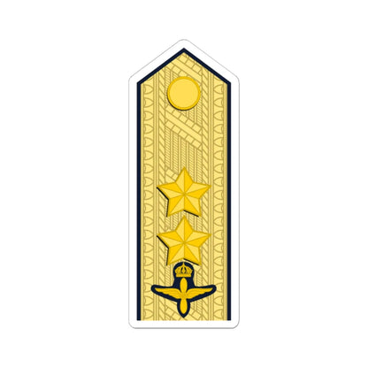 Sweden AirForce OF 7 (Sweden) (Military Rank) STICKER Vinyl Kiss-Cut Decal - The Sticker Space