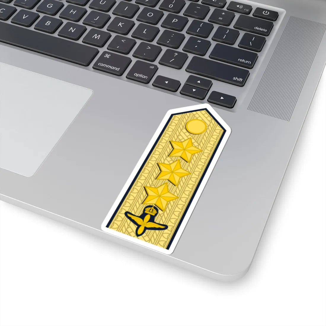 Sweden AirForce OF 8 (Sweden) (Military Rank) STICKER Vinyl Kiss-Cut Decal - The Sticker Space