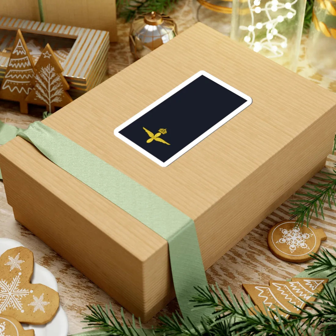 Sweden AirForce OR 1a 2019 (Sweden) (Military Rank) STICKER Vinyl Kiss-Cut Decal - The Sticker Space