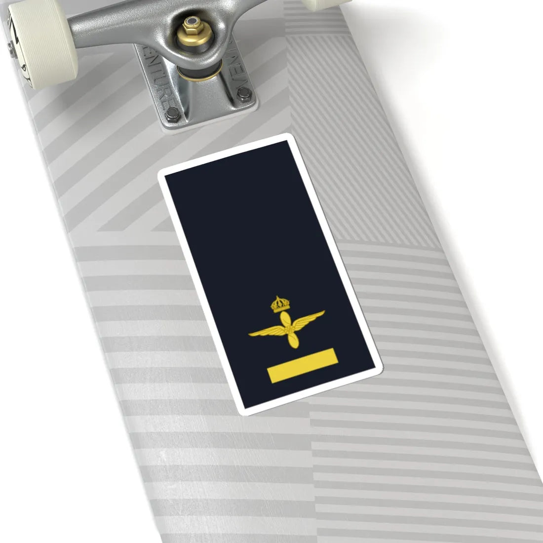 Sweden AirForce OR 1b 2019 (Sweden) (Military Rank) STICKER Vinyl Kiss-Cut Decal - The Sticker Space