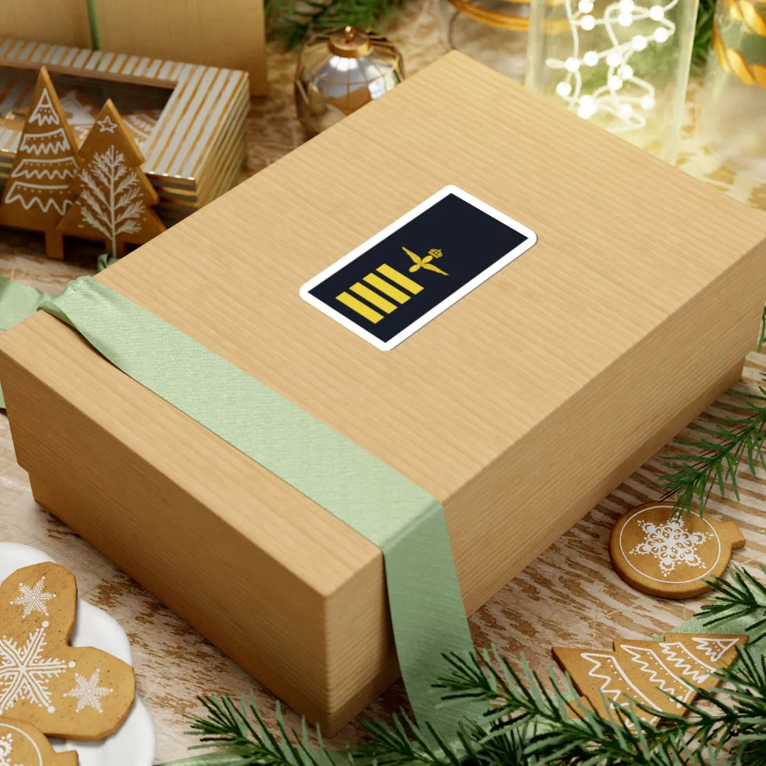 Sweden AirForce OR 2b 2019 (Sweden) (Military Rank) STICKER Vinyl Kiss-Cut Decal - The Sticker Space