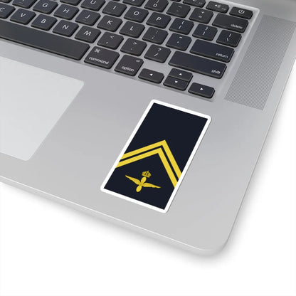 Sweden AirForce OR 4 2019 (Sweden) (Military Rank) STICKER Vinyl Kiss-Cut Decal - The Sticker Space