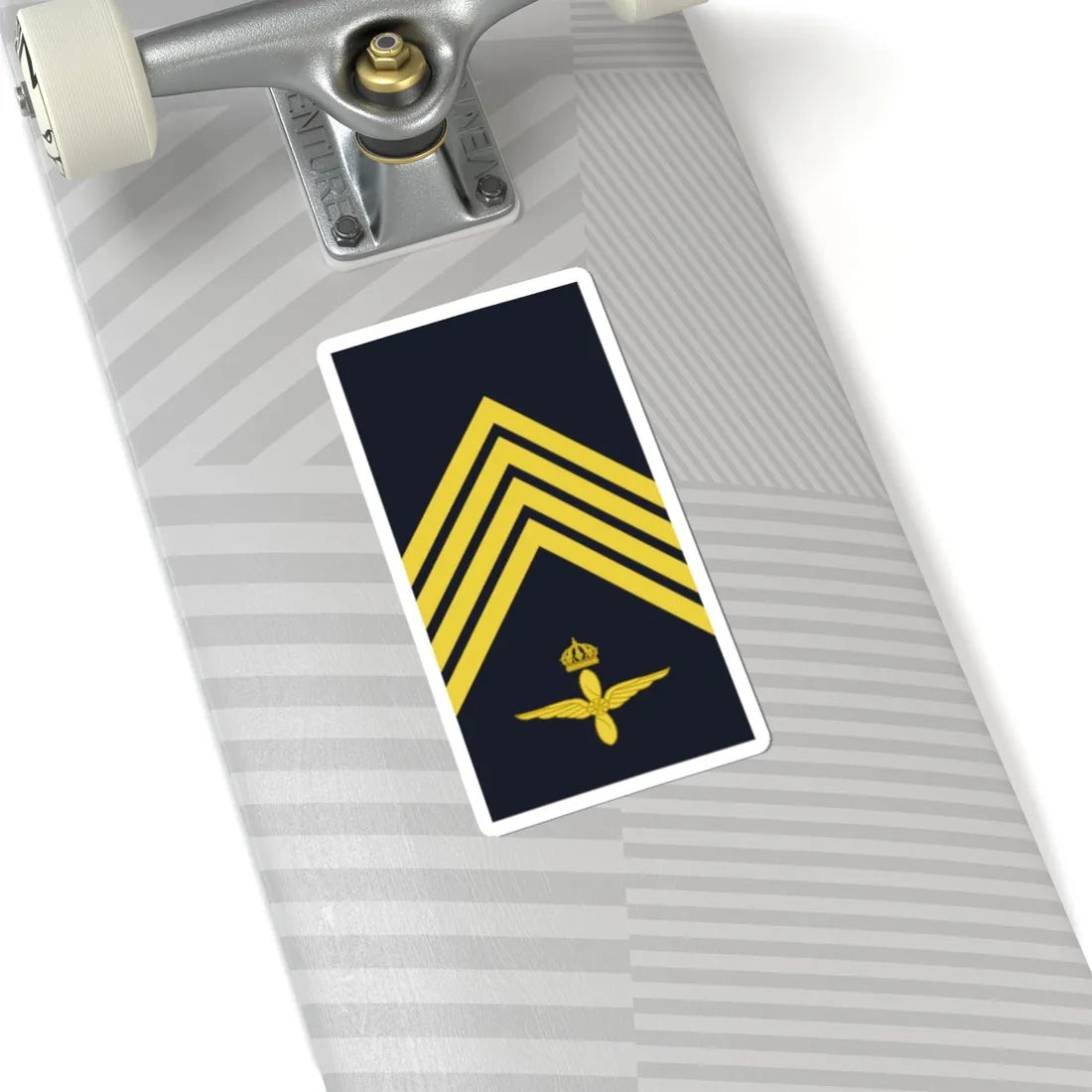 Sweden AirForce OR 5b 2019 (Sweden) (Military Rank) STICKER Vinyl Kiss-Cut Decal - The Sticker Space