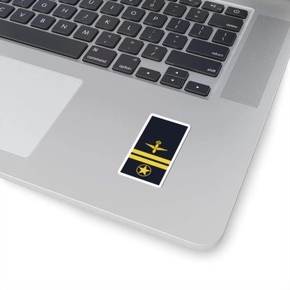 Sweden AirForce OR 7 2019 (Sweden) (Military Rank) STICKER Vinyl Kiss-Cut Decal - The Sticker Space