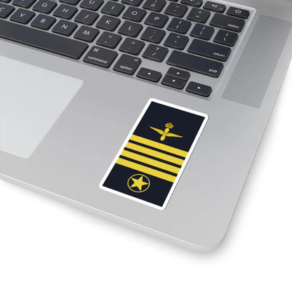Sweden AirForce OR 9 2019 (Sweden) (Military Rank) STICKER Vinyl Kiss-Cut Decal - The Sticker Space