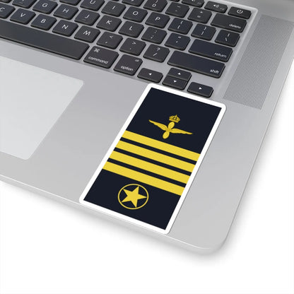 Sweden AirForce OR 9 2019 (Sweden) (Military Rank) STICKER Vinyl Kiss-Cut Decal - The Sticker Space