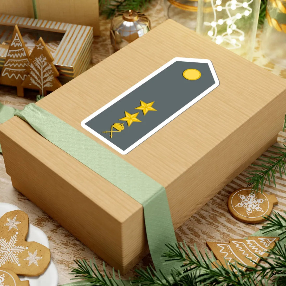 Sweden Army OF 1b M1987 (Sweden) (Military Rank) STICKER Vinyl Kiss-Cut Decal - The Sticker Space