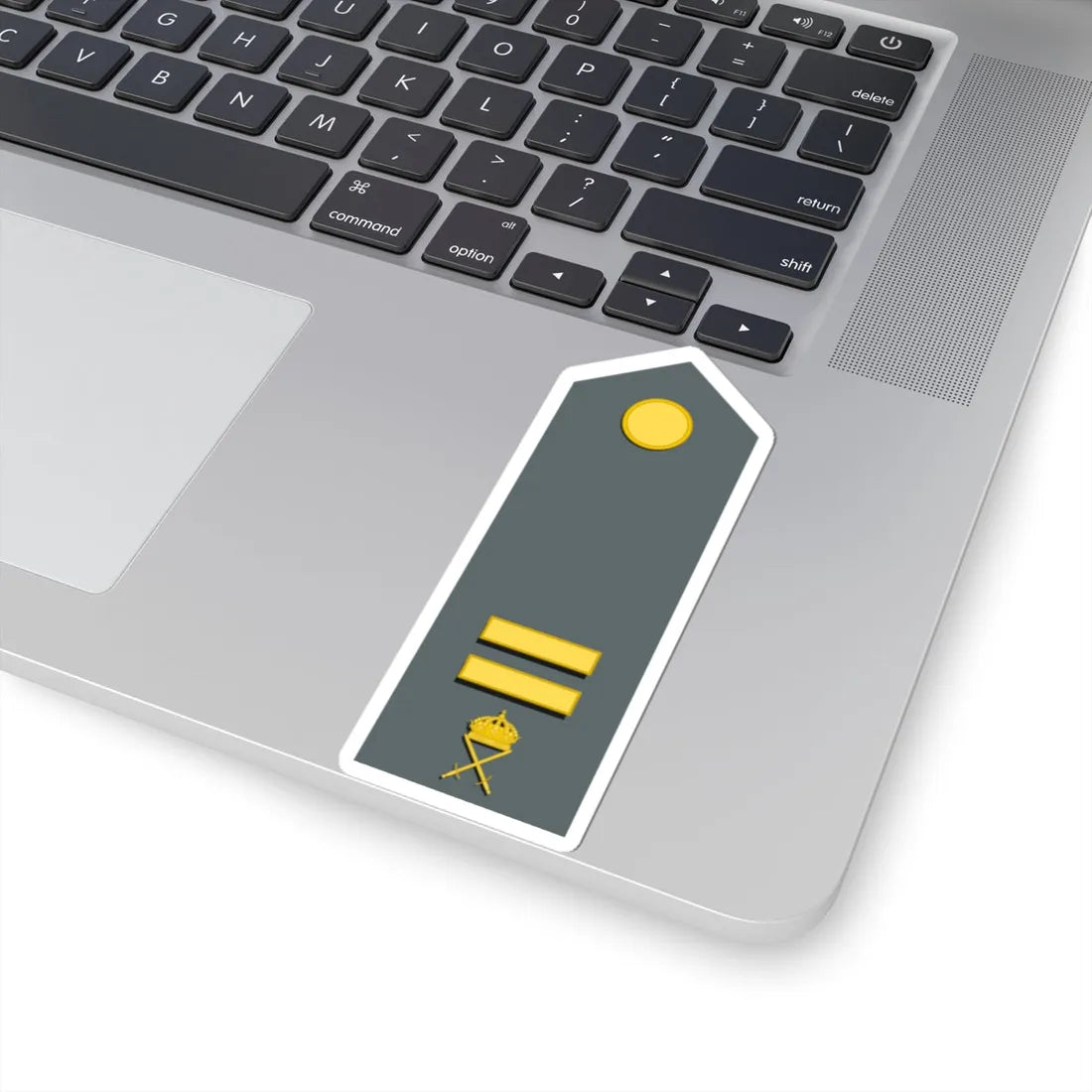 Sweden Army OR 1c M1987 (Sweden) (Military Rank) STICKER Vinyl Kiss-Cut Decal - The Sticker Space