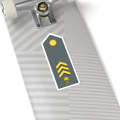 Sweden Army OR 5a M1987 (Sweden) (Military Rank) STICKER Vinyl Kiss-Cut Decal - The Sticker Space