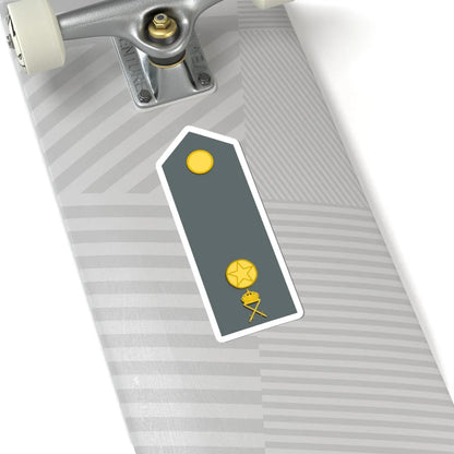 Sweden Army OR 6a M1987 (Sweden) (Military Rank) STICKER Vinyl Kiss-Cut Decal - The Sticker Space