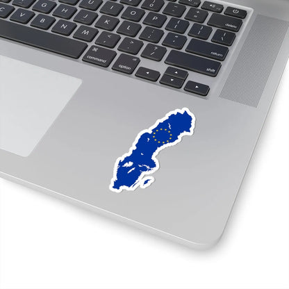 Sweden EU (Sweden) STICKER Vinyl Kiss-Cut Decal - The Sticker Space